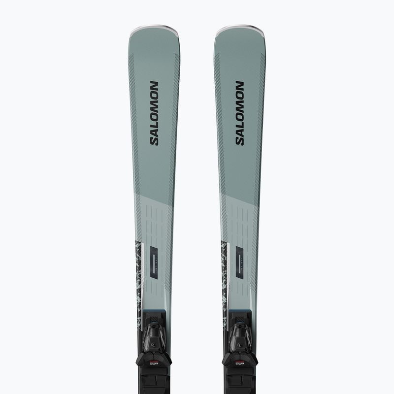 Lesikló sílécek + kötések Salomon S/Max 8 + M10 GW wrought iron/black 4