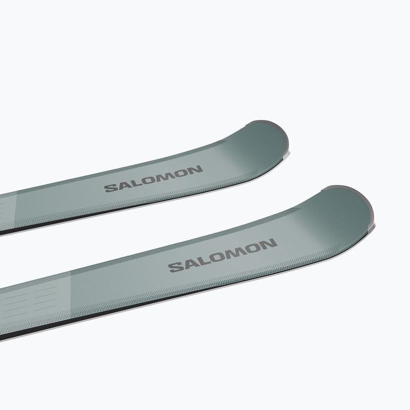 Lesikló sílécek + kötések Salomon S/Max 8 + M10 GW wrought iron/black 5