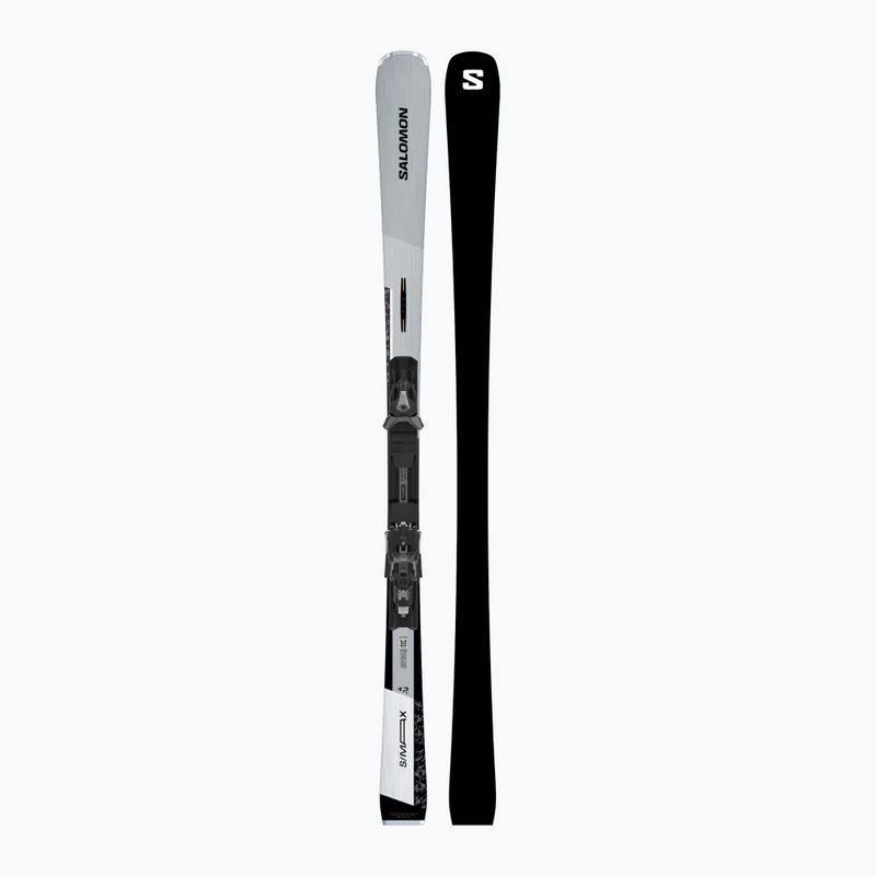Lesikló sílécek + kötések Salomon S/Max 12 + I12 GW silver/black 3