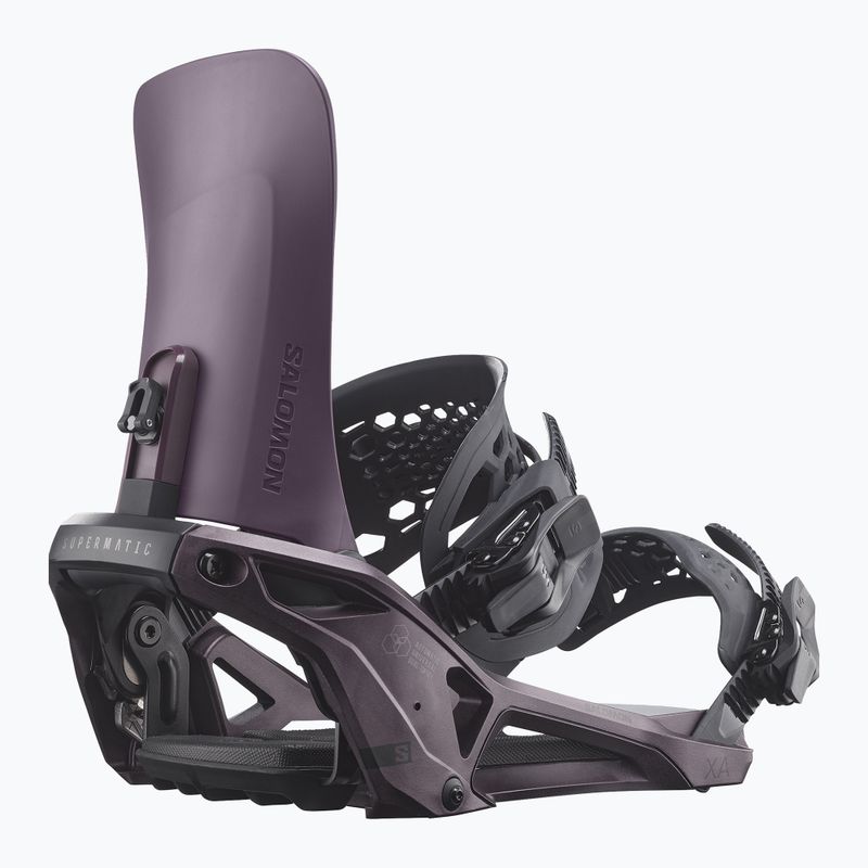 Snowboardkötések Salomon XA Supermatic huckleberry/black 2
