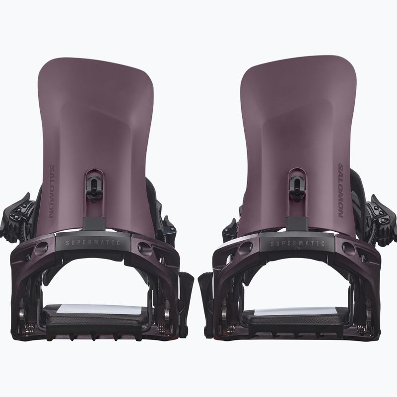 Snowboardkötések Salomon XA Supermatic huckleberry/black 3