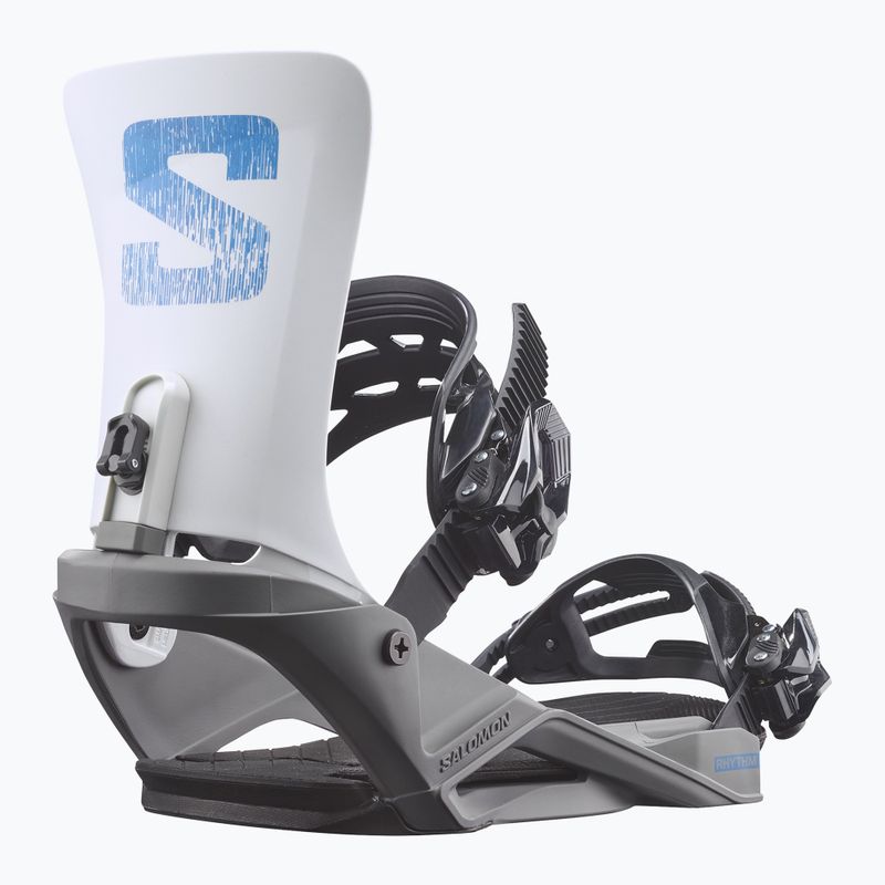 Snowboardkötések Salomon Rhythm grey/white 2