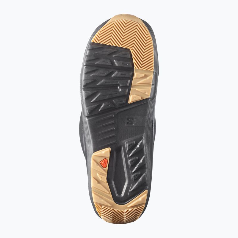 Férfi snowboard cipők Salomon Faction Boa black/black/black 3