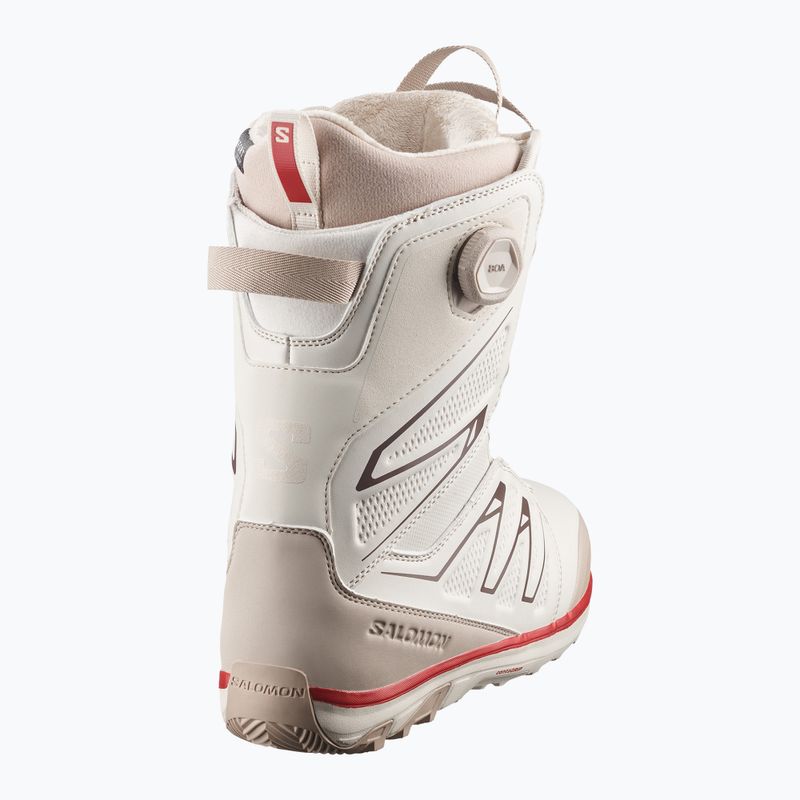Női snowboard cipők Salomon Ivy Boa SJ Boa W almond milk/white pepper/haute red 3