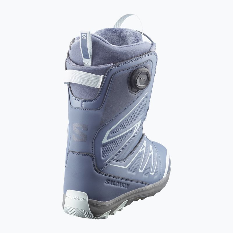 Női snowboard cipők Salomon Ivy Boa SJ Boa W grisaille/ballad blue/steel gray 3