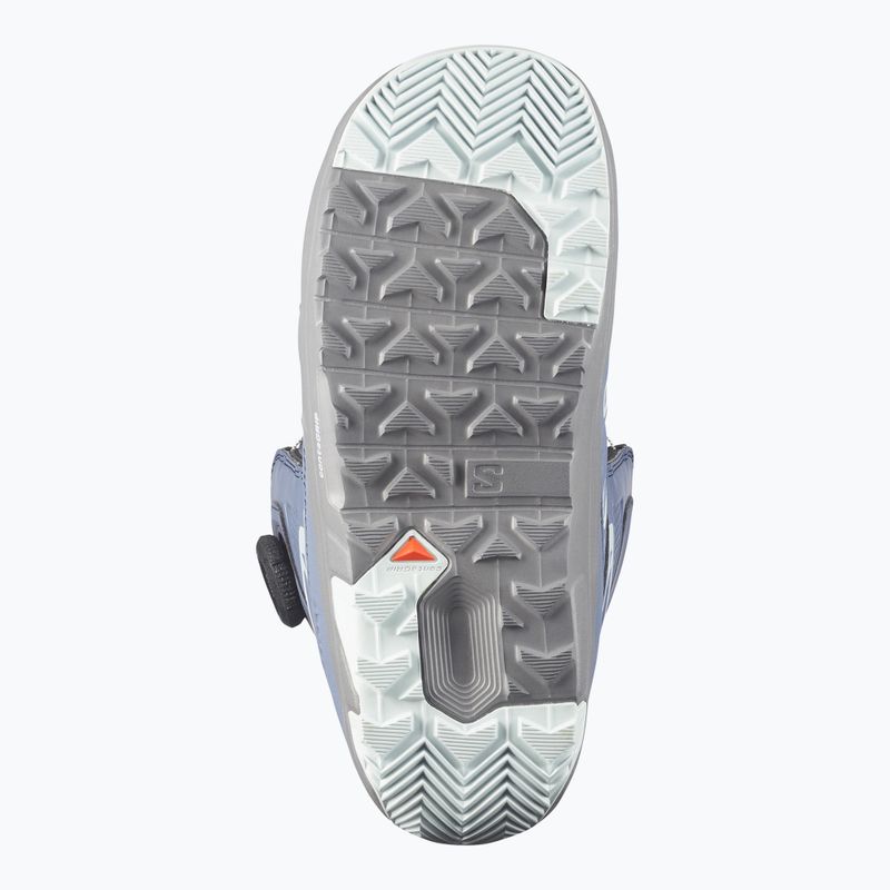 Női snowboard cipők Salomon Ivy Boa SJ Boa W grisaille/ballad blue/steel gray 4