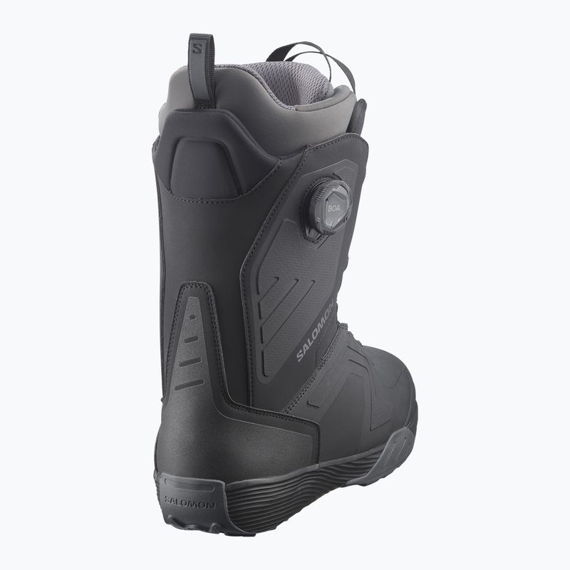 Férfi snowboard cipők Salomon Dialogue Dual Boa black/black/asphalt 2