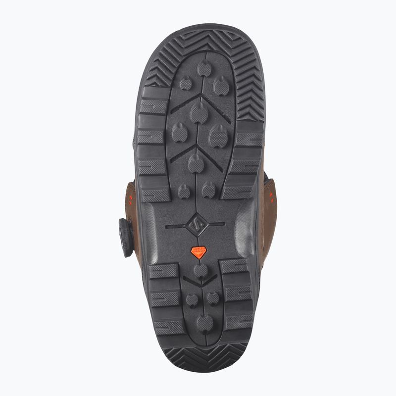 Férfi snowboard cipők Salomon Echo Dual Boa black/wren/fiery red 3