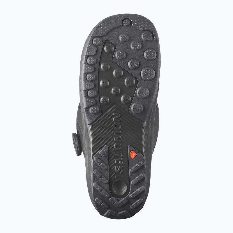 Férfi snowboard cipők Salomon Dialogue Dual Boa Wide black/black/asphalt 3