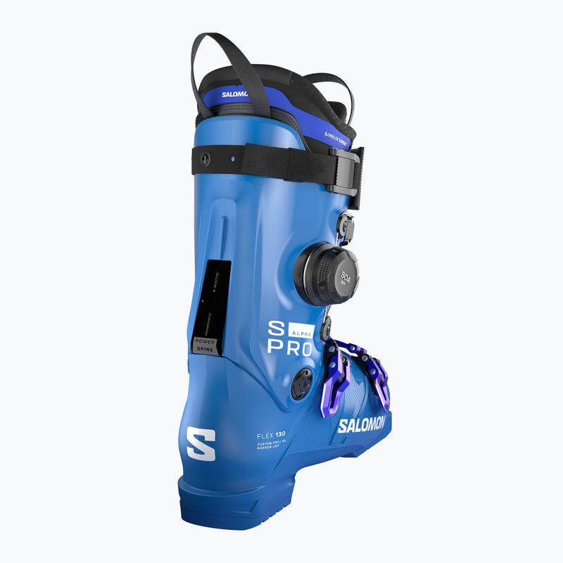 Férfi síbakancs Salomon S/Pro Alpha C BOA 130 race blue/white/equipe red 3