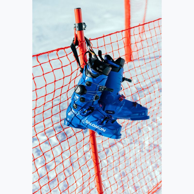Férfi síbakancs Salomon S/Pro Alpha C BOA 130 race blue/white/equipe red 6