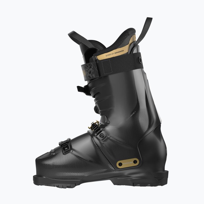 Női sícipők Salomon S/Pro Alpha C Boa 95 W black/gold met./dark grey met 2