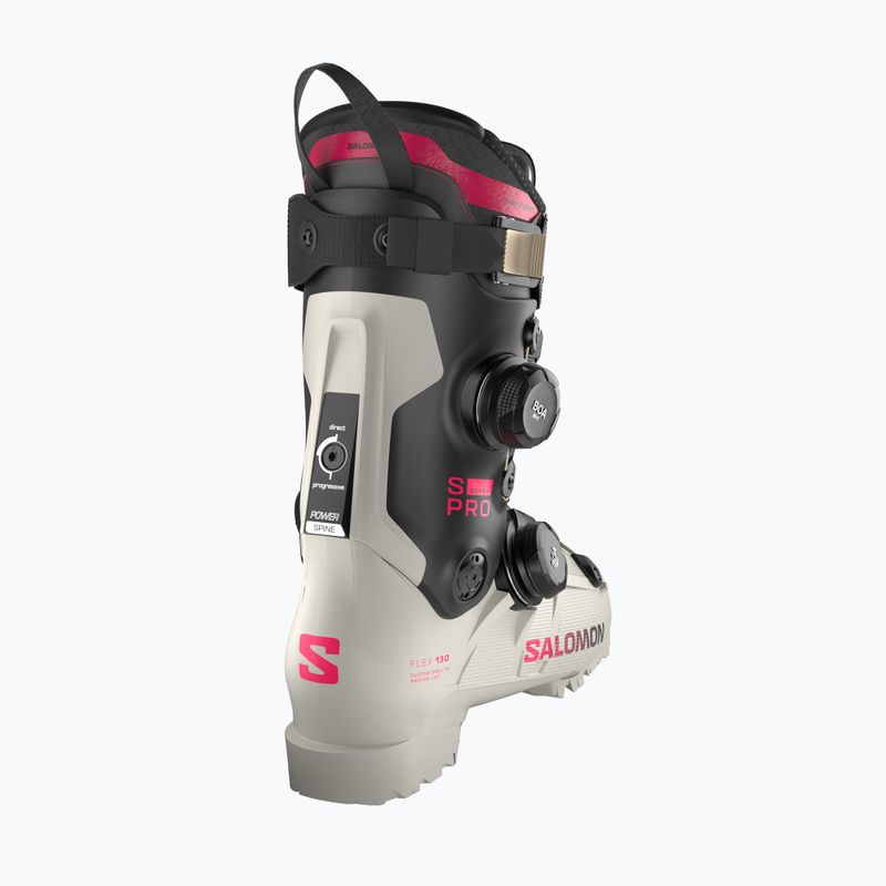 Férfi sícipők Salomon S/Pro Supra Dual Boa 130 gray aurora/black/raspberry 3