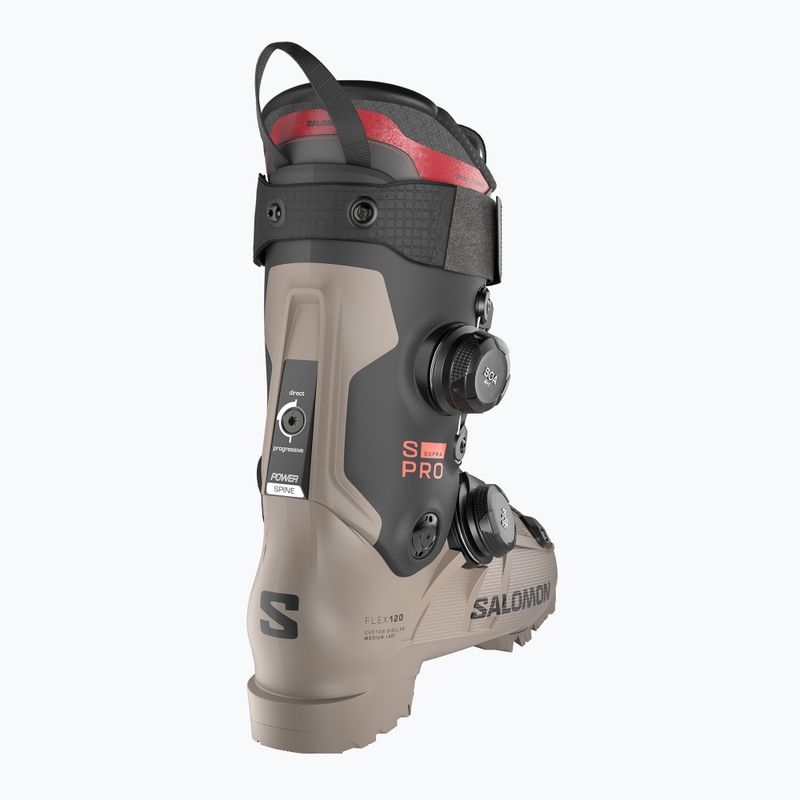 Férfi sícipők Salomon S/PRO Supra Dual Boa 120 rosted cashew/black/samba met 3