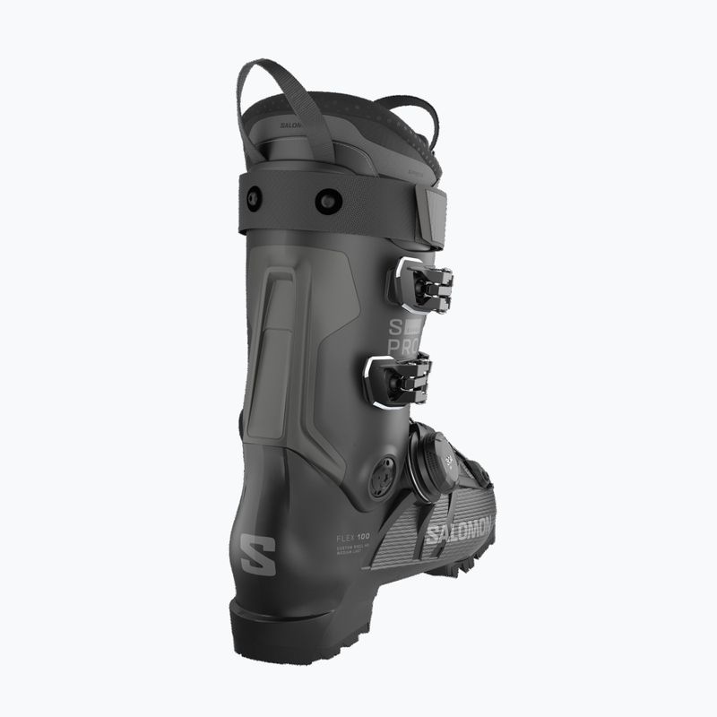 Férfi sícipők Salomon S/PRO Supra S Boa 100 black/beluga met/dark grey met 5