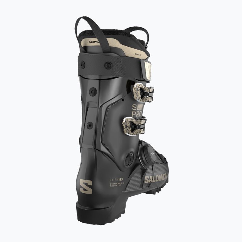 Női sícipők Salomon S/PRO Supra S Boa 85 W black/beluga met/light bronze met 2