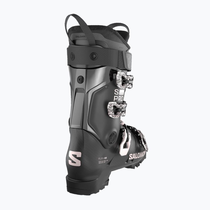 Női sícipők Salomon S/PRO Supra 85 W black/black/lilac ash 2