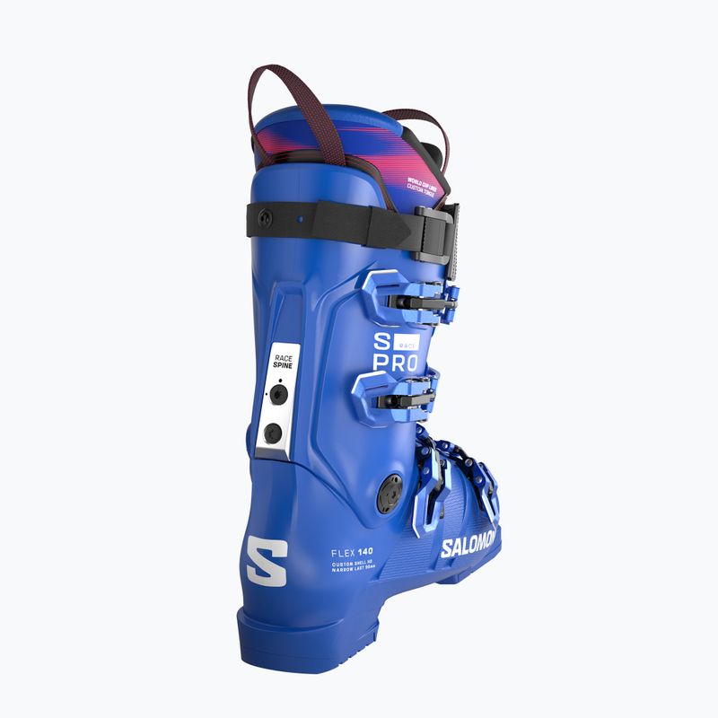 Férfi sícipők Salomon S/Pro Race 140 race blue/white/equipe red 3
