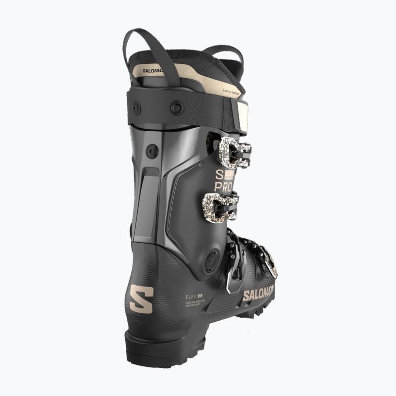 Női sícipők Salomon S/PRO Supra 95 W black/dark gray met/light bronze met 3