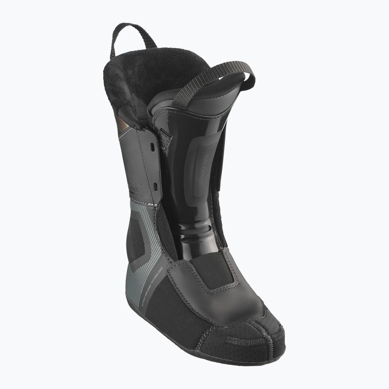 Női sícipők Salomon S/PRO Supra 95 W black/dark gray met/light bronze met 5