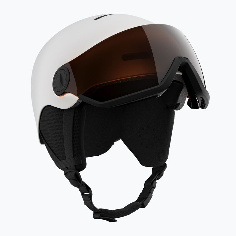 Gyerek sísisak Salomon Orka Visor Jr S2 white 5