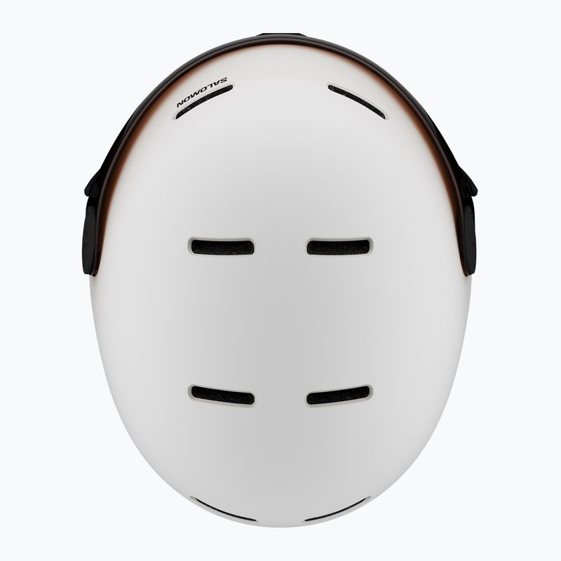 Gyerek sísisak Salomon Orka Visor Jr S2 white 6