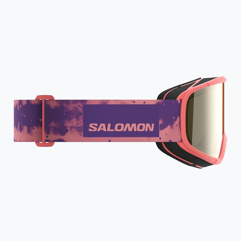 Gyerek síszemüveg Salomon Lumi Acces Jr S2 sun kissed coral/flash gold 5