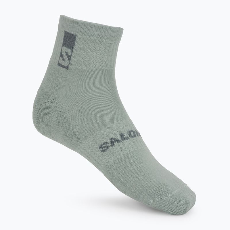 Zokni Salomon Everyday Ankle 3 pack dusty yellow/sea foam/stormy weather 4