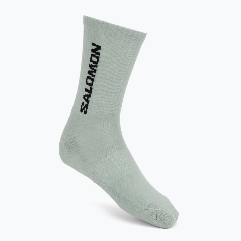 Zokni Salomon Everyday Crew 3 pack stormy weather/sea foam/mustang 2