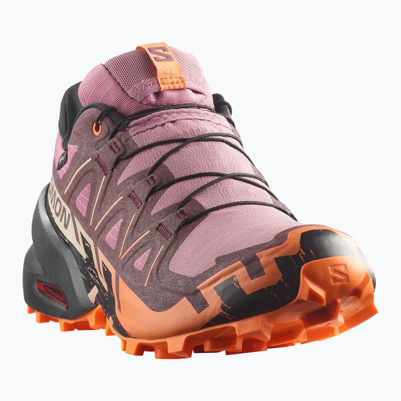 Női futócipők Salomon Speedcross 6 GTX dusky orchid/huckleberry 2