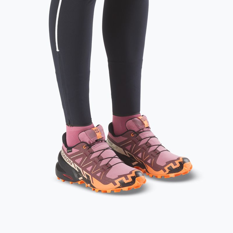 Női futócipők Salomon Speedcross 6 GTX dusky orchid/huckleberry 6