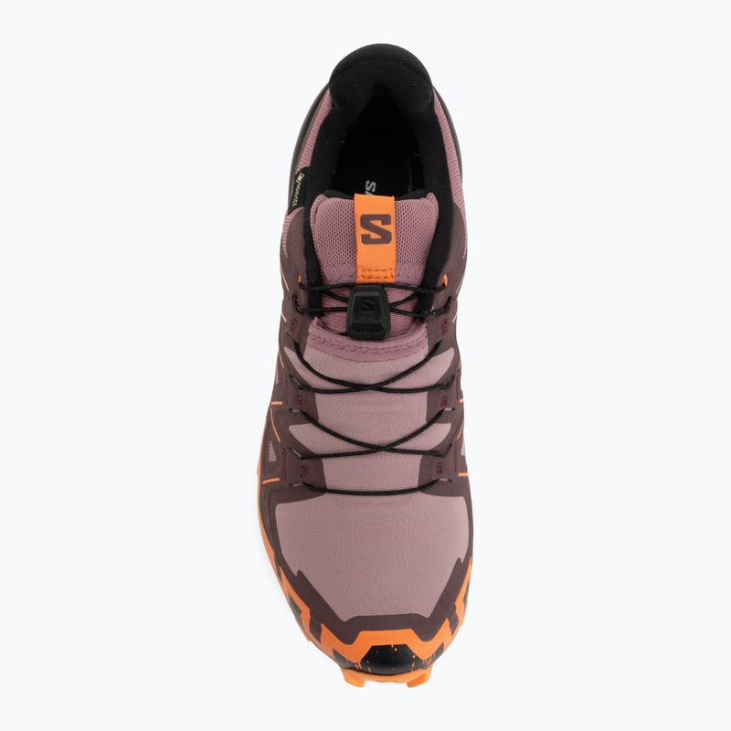 Női futócipők Salomon Speedcross 6 GTX dusky orchid/huckleberry 5