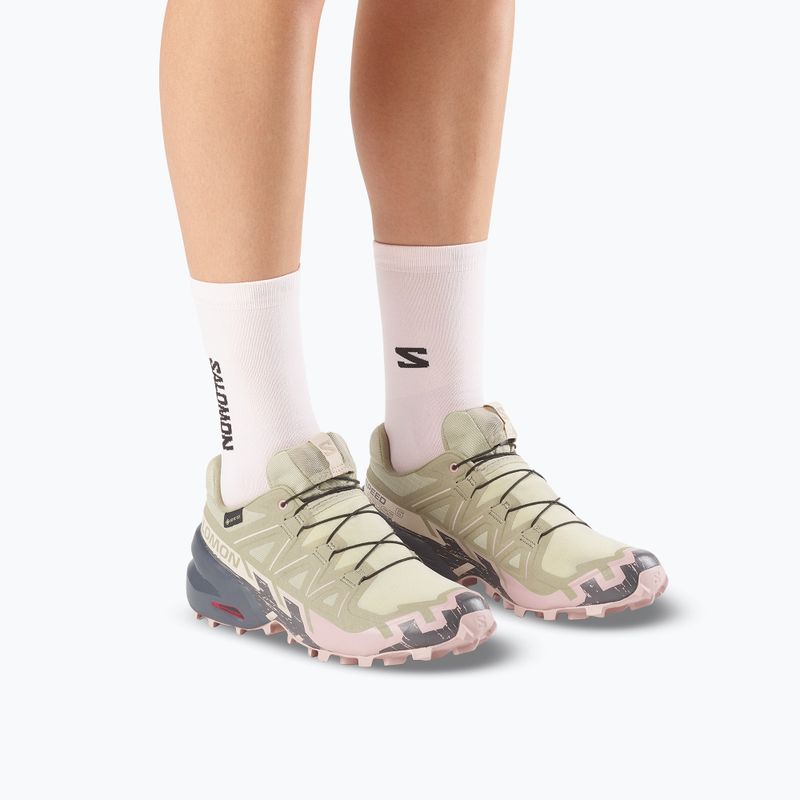 Női futócipők Salomon Speedcross 6 GTX eucalyptus/slate green 5