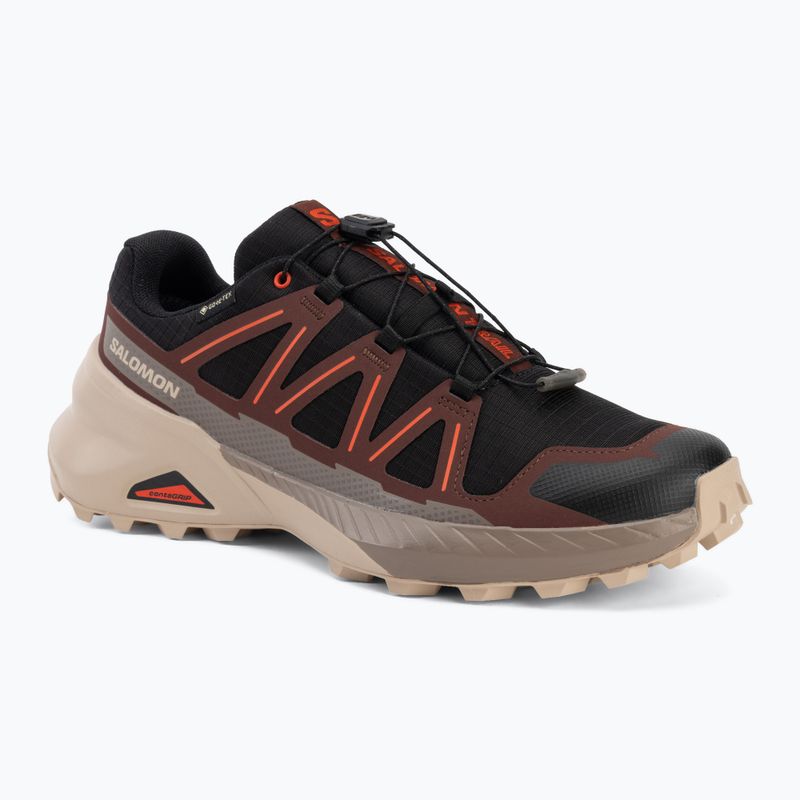 Férfi futócipők Salomon Speedcross Peak GTX black/oxford tan