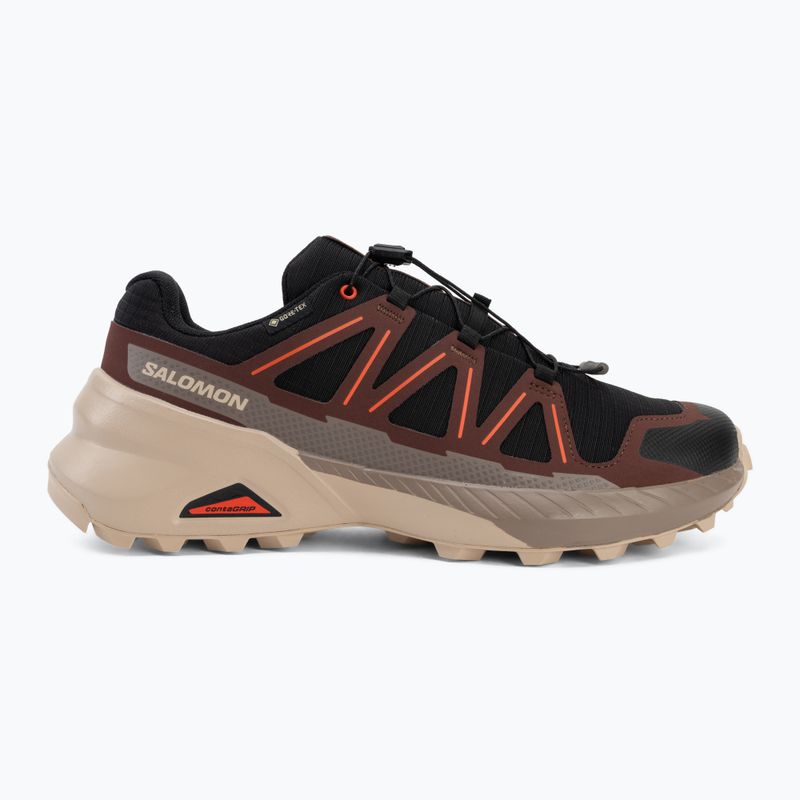 Férfi futócipők Salomon Speedcross Peak GTX black/oxford tan 2