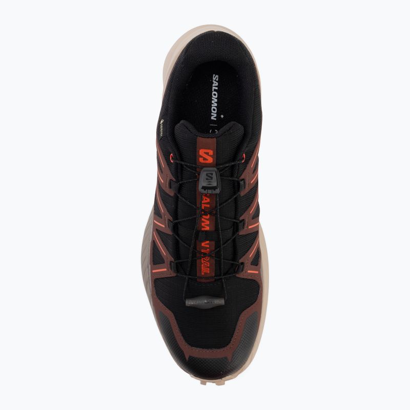 Férfi futócipők Salomon Speedcross Peak GTX black/oxford tan 5