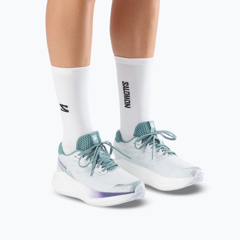 Női futócipők Salomon Aero Glide 4 ancient water/white 5