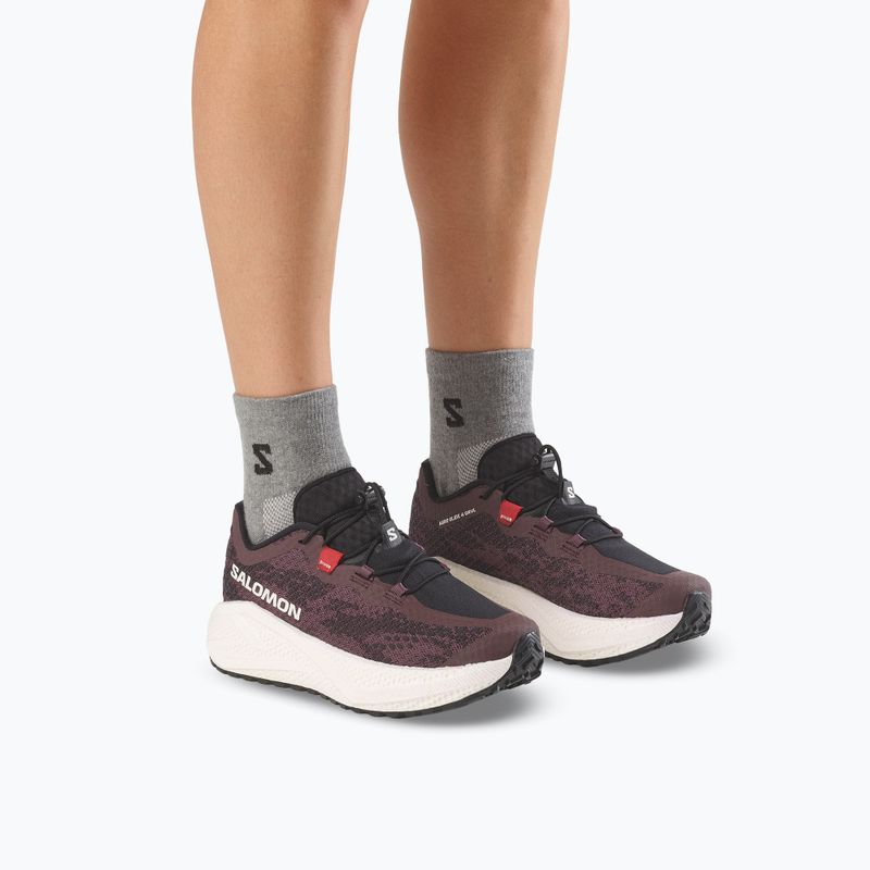 Női futócipők Salomon Aero Glide 4 GRVL huckleberry/black 5