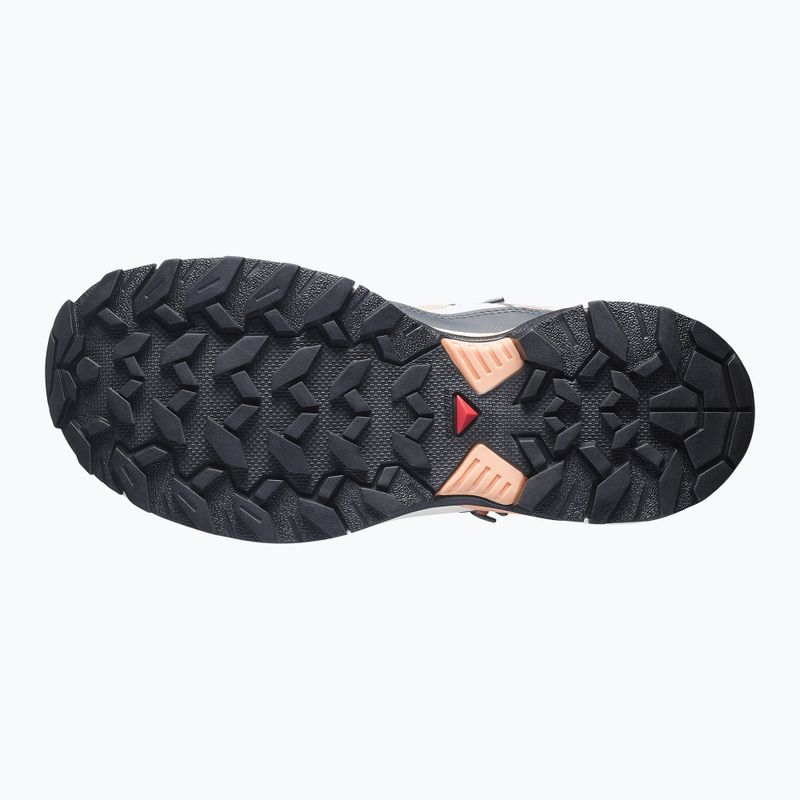 Női túracipők Salomon X Ultra 360 MID GTX oxford tan/pearl blue 5