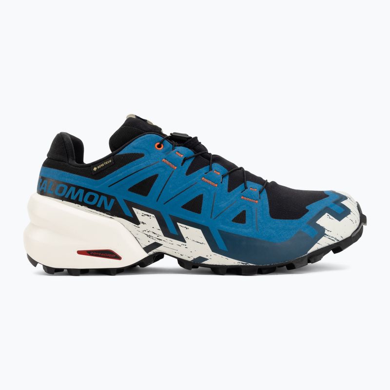 Férfi futócipők Salomon Speedcross 6 GTX black/mykonos blue 2