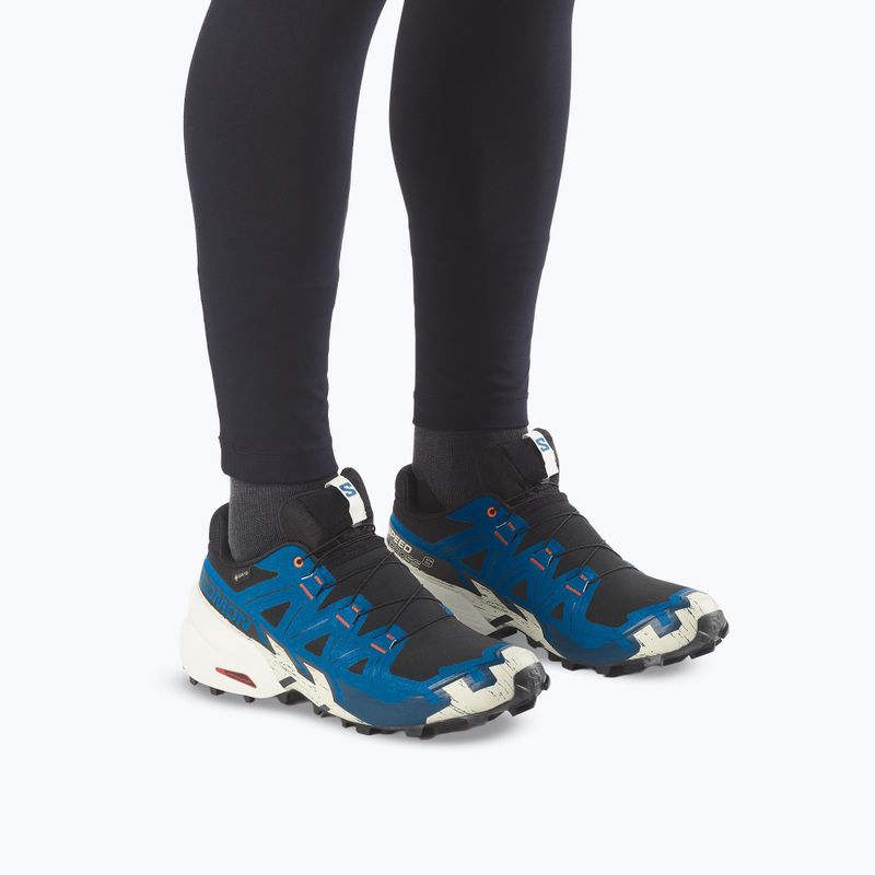 Férfi futócipők Salomon Speedcross 6 GTX black/mykonos blue 6
