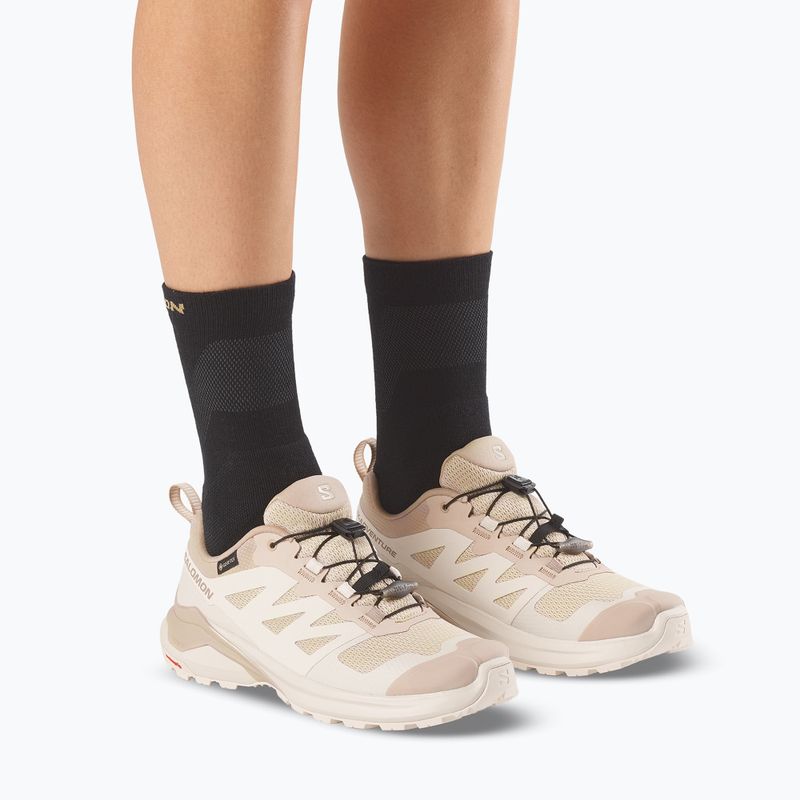 Női túracipők Salomon X-Adventure GTX Safari/Almond Milk/Desert 5