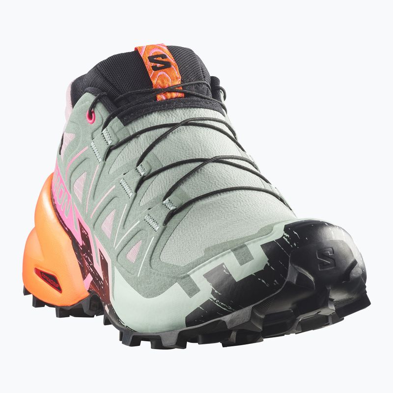 Női futócipők Salomon Speedcross 6 GTX Icon black/green milieu 2