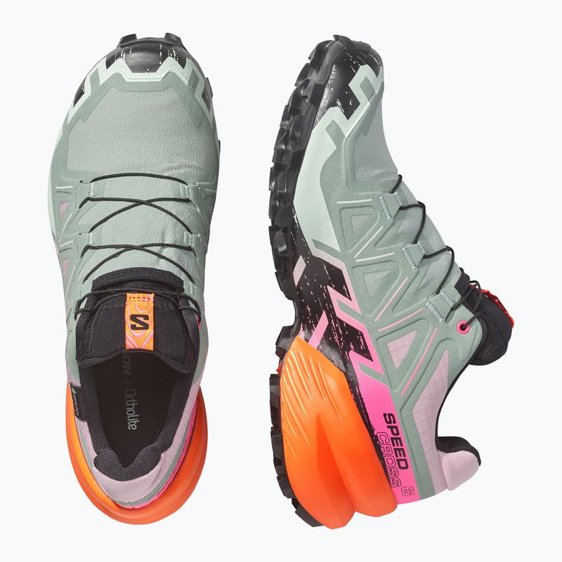 Női futócipők Salomon Speedcross 6 GTX Icon black/green milieu 4