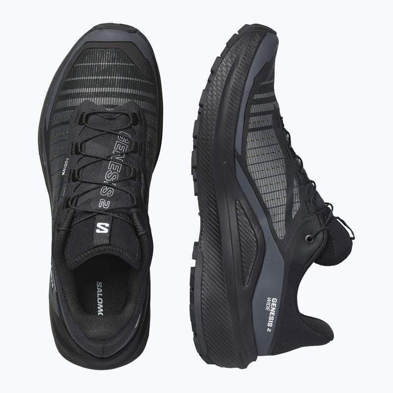 Futócipők Salomon Genesis 2 Wide black/black 6