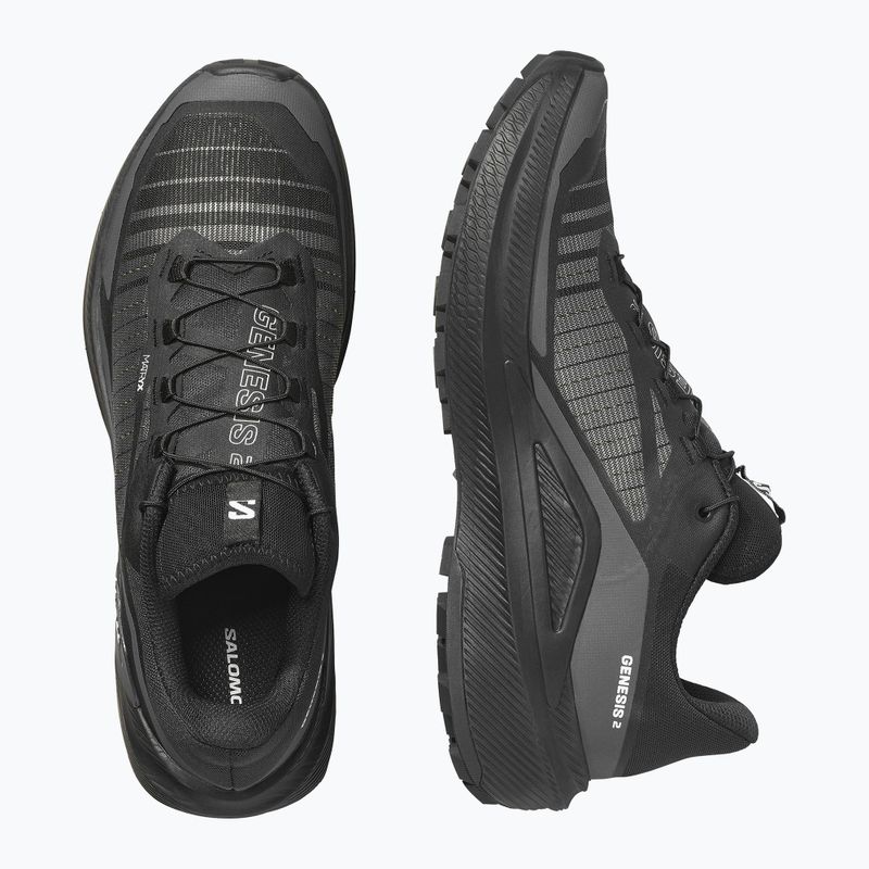 Férfi futócipők Salomon Genesis 2 black/black 5