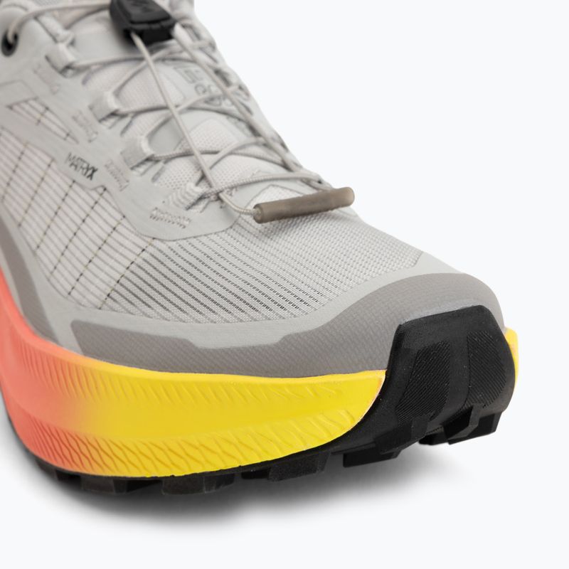 Férfi futócipők Salomon Genesis 2 gray violet/safety yellow 7