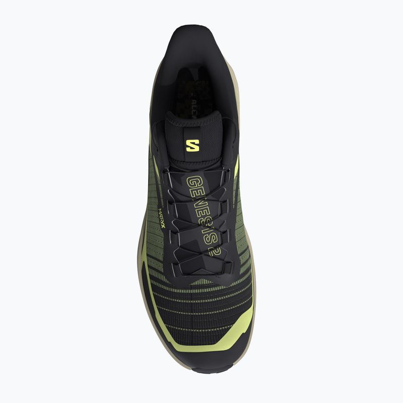 Férfi futócipők Salomon Genesis 2 sunny lime/black 3