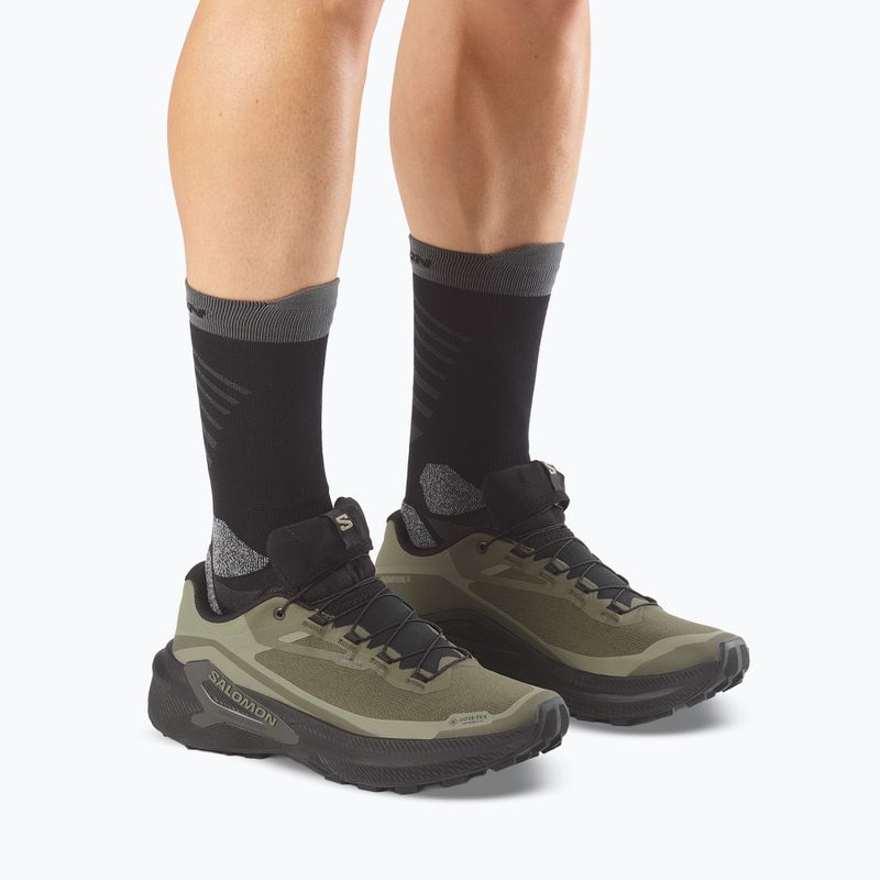 Férfi futócipők Salomon Genesis 2 GTX grape leaf/black 5