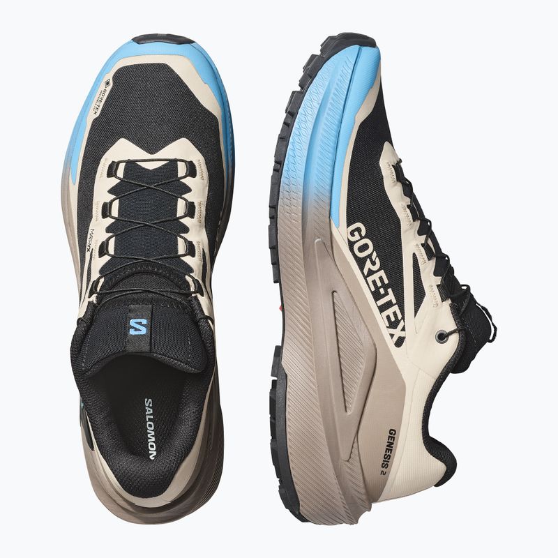 Férfi futócipők Salomon Genesis 2 GTX oxford tan/walnut 3